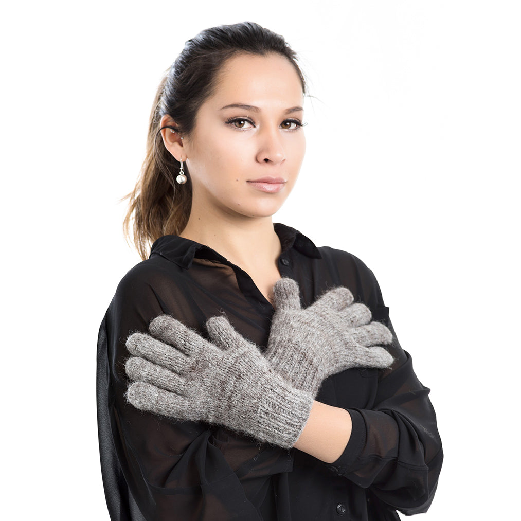handgestrickte handschuhe ALPAKA HANDGESTRICKTE HANDSCHUHE SIERRA – chic andina