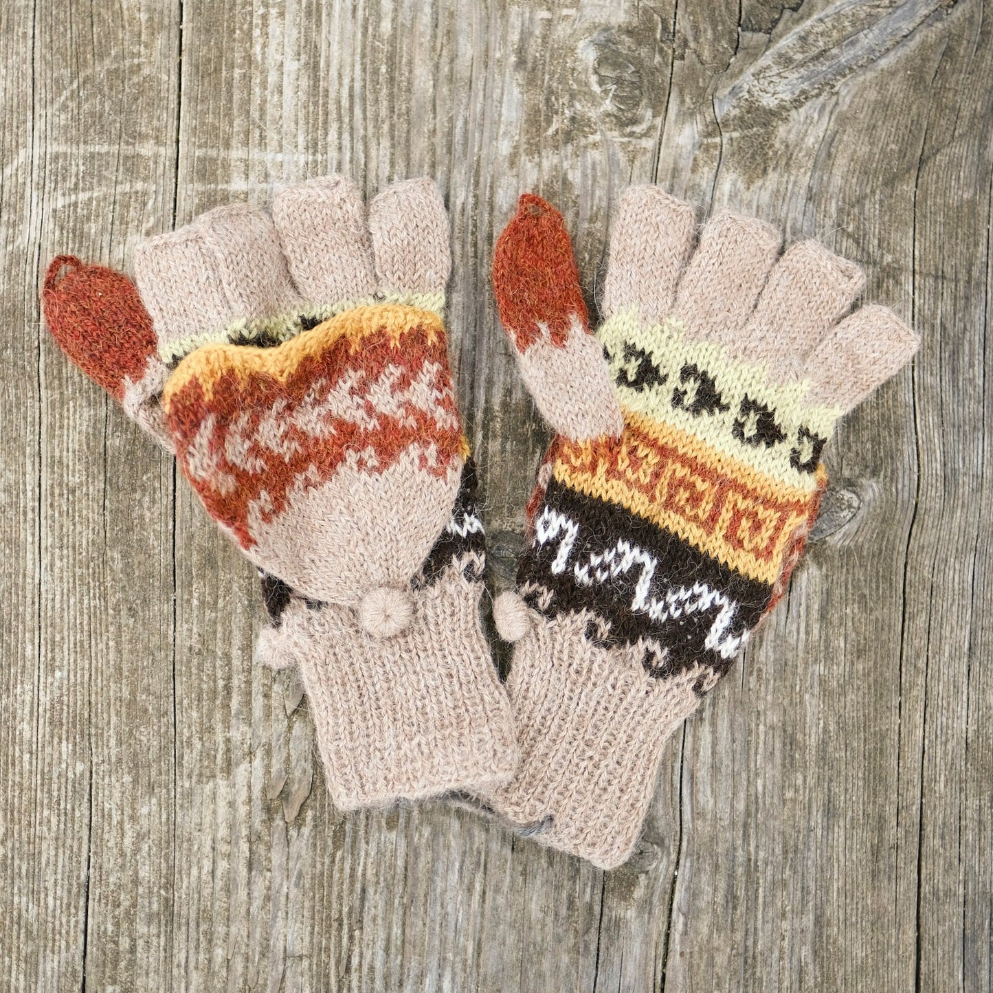 ALPAKA KÄNGURUHANDSCHUH TITA