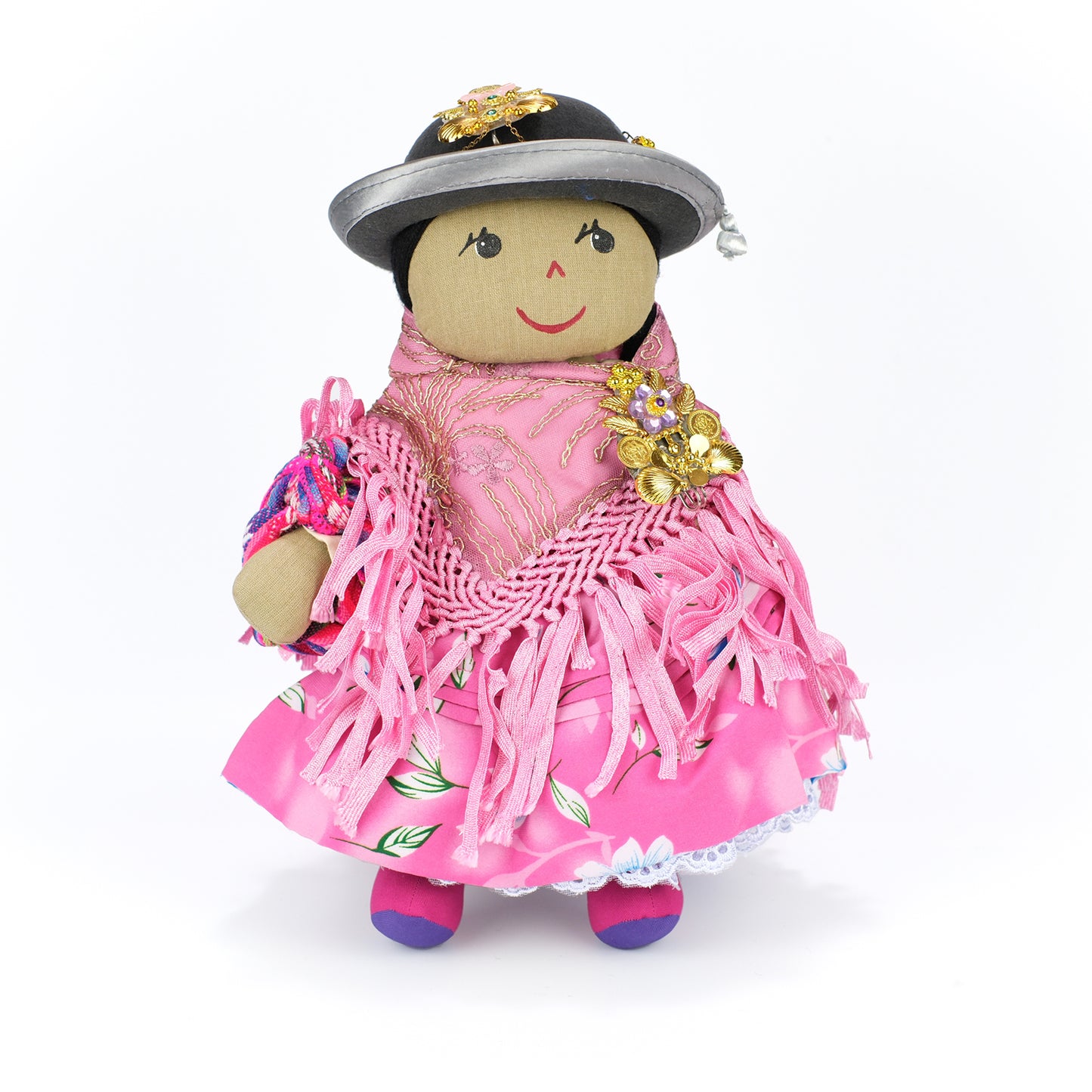 PUPPE CHOLA-FESTKLEID
