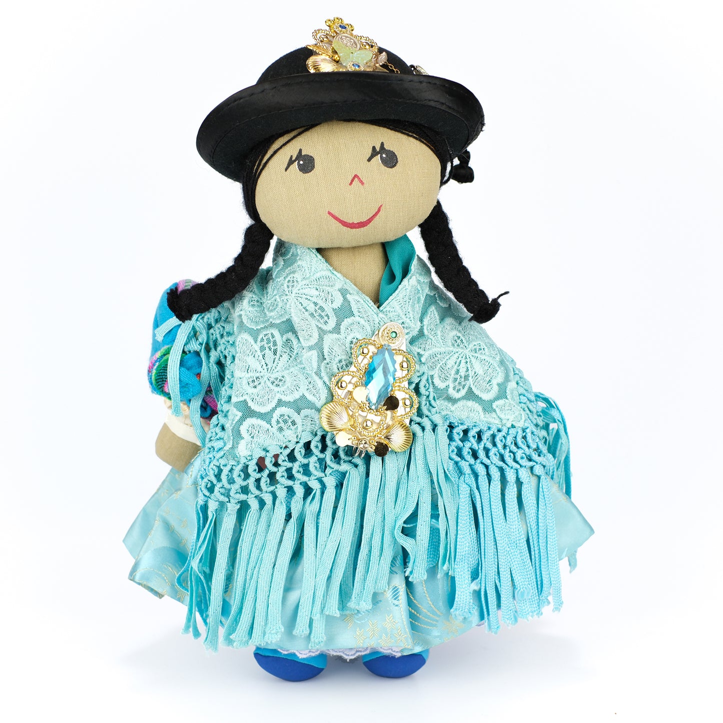 PUPPE CHOLA-FESTKLEID