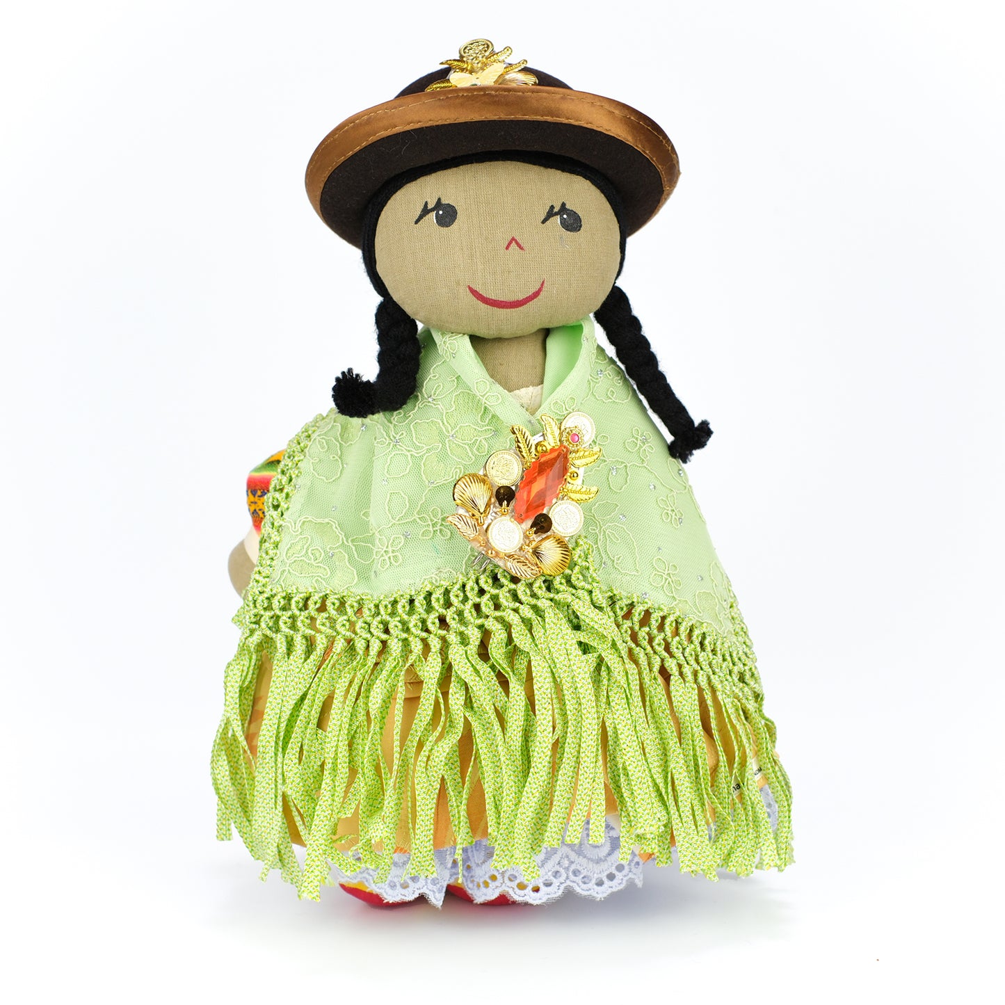 PUPPE CHOLA-FESTKLEID