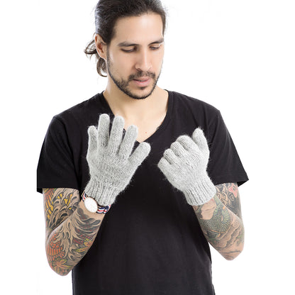 selbstgestrickte handschuhe ALPAKA HANDGESTRICKTE HANDSCHUHE SIERRA – chic andina