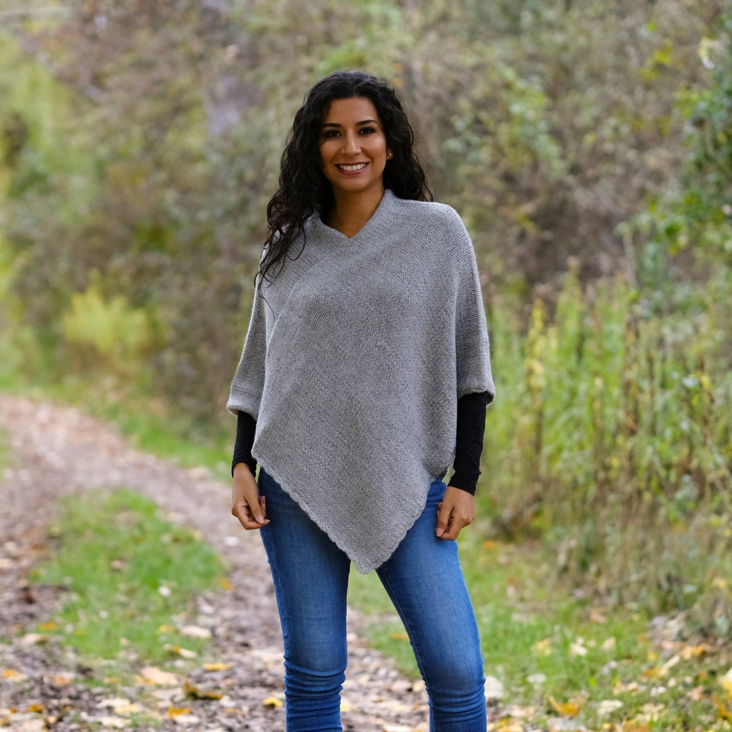 ALPAKA PONCHO HUARI