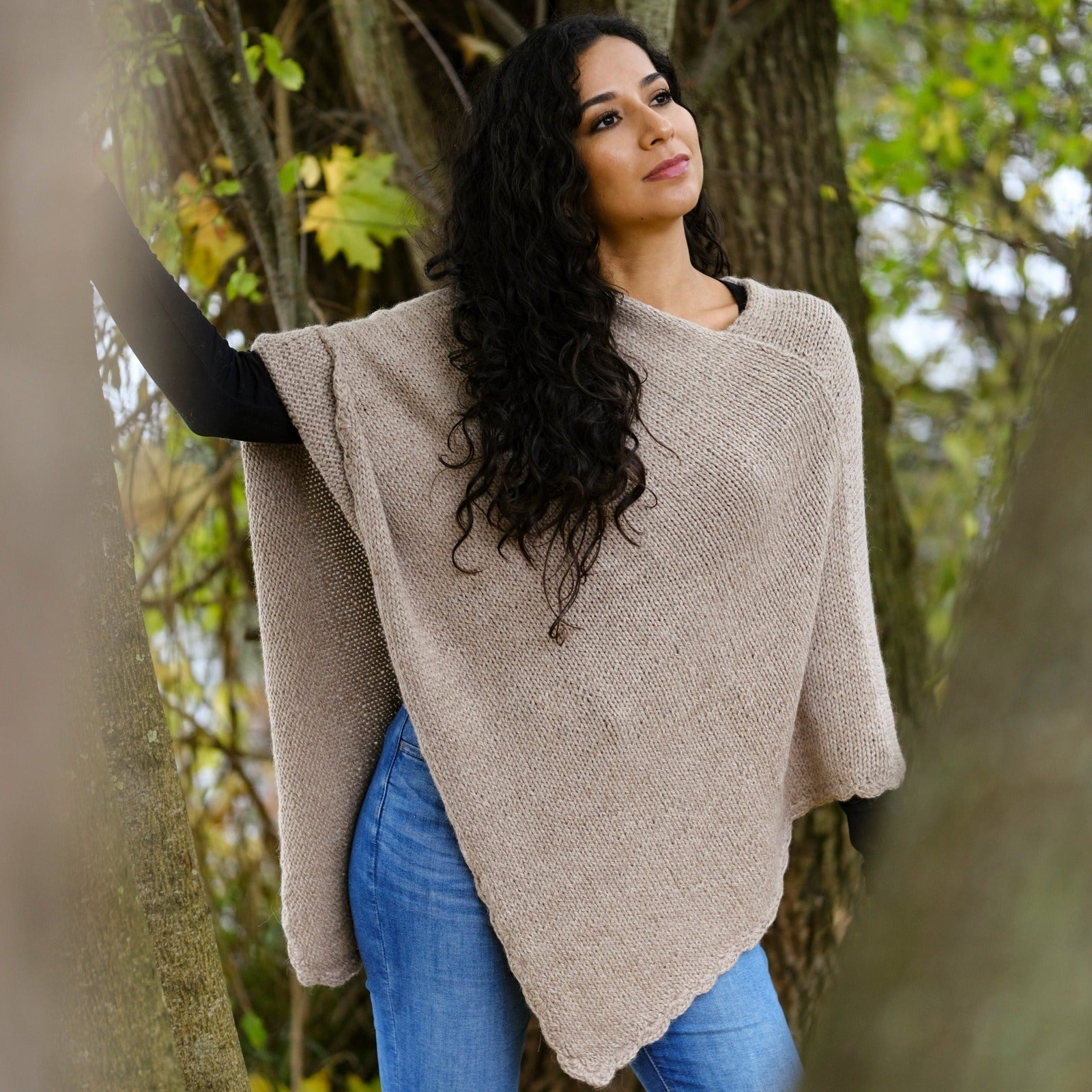 ALPACA PONCHO HUARI