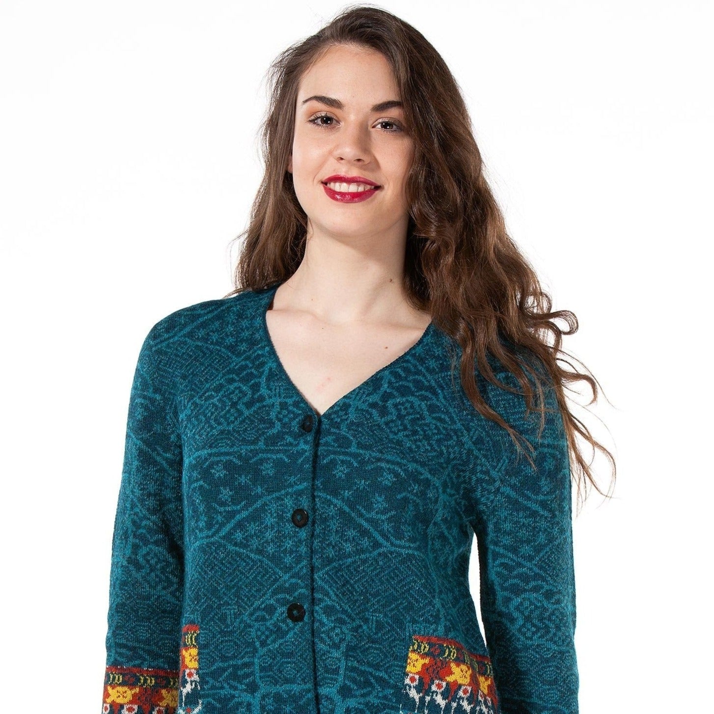 ALPAKA CARDIGAN CAMPESINA