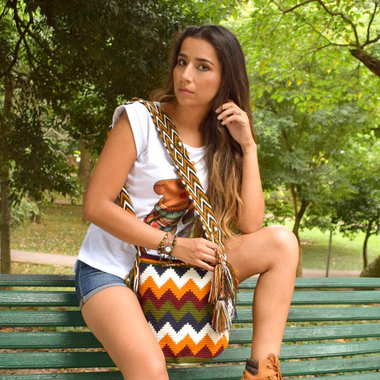 BAUMWOLLE WAYUU BAG MANIZALES