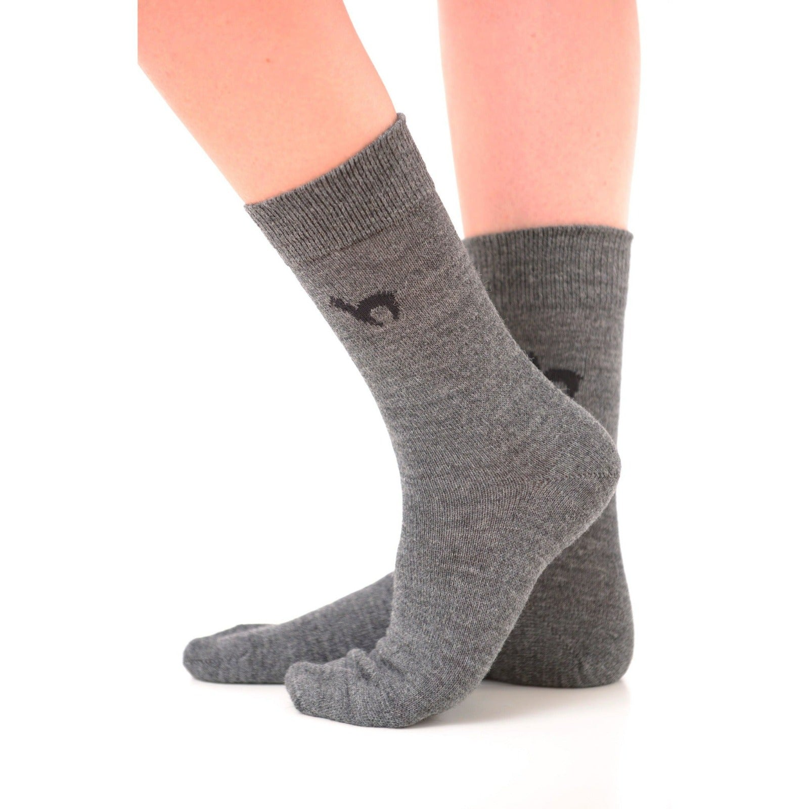 ALPAKA BUSINESS SOCKEN GRAU